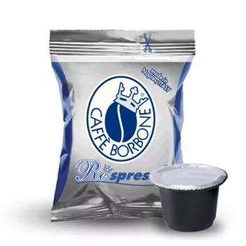 Caffè Borbone Respresso Miscela Blu 50 kavos kapsulių, skirtų „Nespresso Original Line“ aparatams