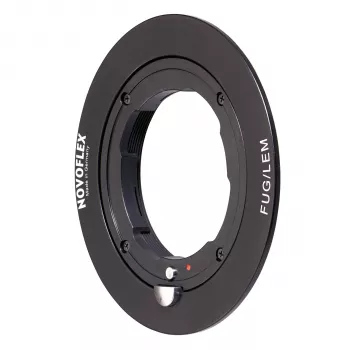 Novoflex FUG/LEM Leica M objektyvo adapteris Fujifilm GFX sistemai, juodas