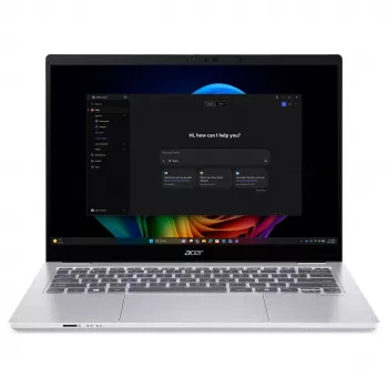 Acer TravelMate P4 Spin 14 AI TMP414RN-56-TCO 2-in-1 nešiojamas kompiuteris - 14 inch IPS jutiklinis ekranas - Intel Core Ultra 5 325 - 16 GB RAM - 512 GB SSD - Windows 11 Pro