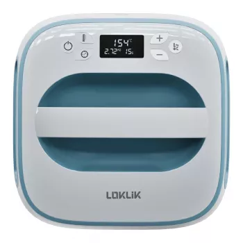 LOKLIK Easy Heat Press 25.5 x 25,5 cm Denim Blue