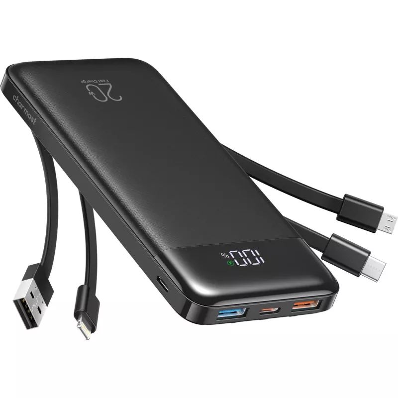 Charmast Powerbank W2065 20000mAh Juoda