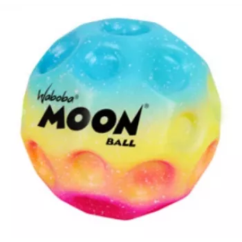 Waboba Moon Ball Gradient – Aukšto atšokimo putplasčio kamuolys su krateriniu paviršiumi, atšoka iki 30 m