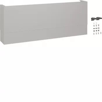 Hager FZ1300TB Teleskopinis kabelių valdymo skydas, universZ, aukštis 350-680 mm, gylis 205 mm, metalo pilka