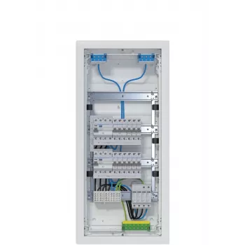 Hager Volta VH48BV1 Cavity Wall Distribution Board 4x12 PLE 2 RCD Circuits 48 Modules IP30 White