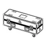 NEXO IDT-2CASE84 Transportinis dėklas su ratukais 2x ID84 / ID84T garsiakalbiams