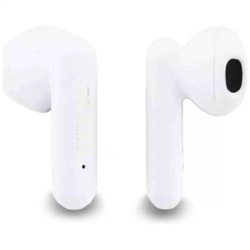 Guess 4G Metal Logo True Wireless Stereo Bluetooth 5.0 ausinės su įkrovimo dėklu - rožinės