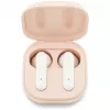 Guess 4G Metal Logo True Wireless Stereo Bluetooth 5.0 ausinės su įkrovimo dėklu - rožinės