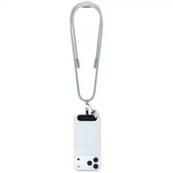 Karl Lagerfeld Crossbody Strap Choupette Charm - Universal Phone Strap / USB-C to USB-C Cable 1,5m (Grey)