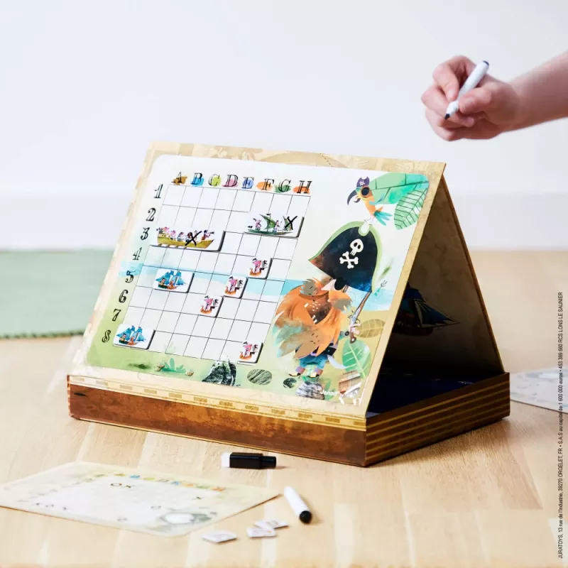Janod Statki vonios žaislų rinkinys – 3 natūralaus kaučiuko valtelės kūdikiams