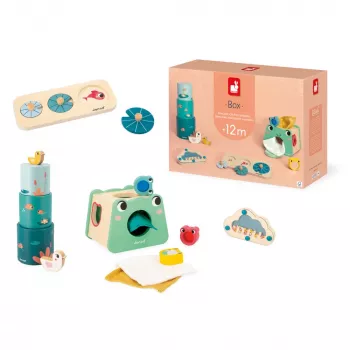 Janod Box 12 m+ Lavinantis žaislų rinkinys