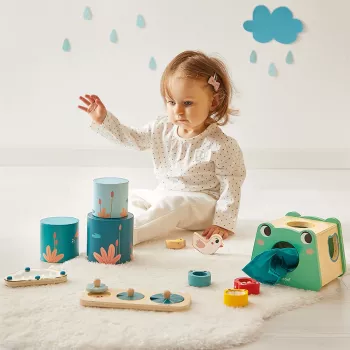 Janod Box 12 m+ Lavinantis žaislų rinkinys