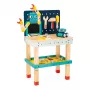 Janod Brico'Kids Robot Wooden Magnetic Workbench Toy for Kids 3+ - 40 Pieces