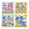 Janod My Arts & Crafts 3+ Round Mosaics Creative Set J09047