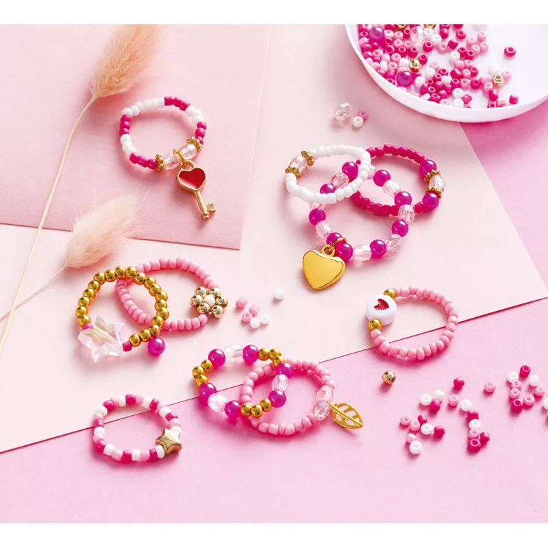 Janod Ring Making Craft Kit - Bead Rings