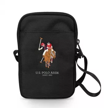U.S. POLO ASSN. US Polo Pouch Bag USPBPUGFLBK Black