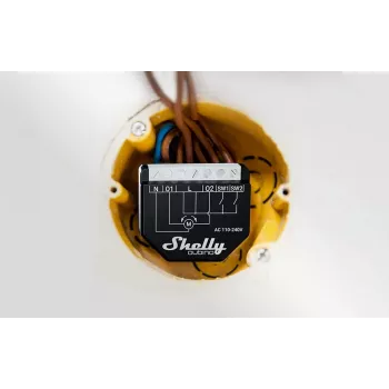 Shelly Wave Shutter LR Controller – Z-Wave Plus v2 ritininio variklio valdiklis
