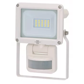 Brennenstuhl LED prožektorius JARO 1060 P su infraraudonųjų spindulių judesio jutikliu, 10W, 1060lm, dienos šviesos baltos 6500K, IP65, IK08, tvirtinamas prie sienos, 1m kabelis