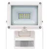 Brennenstuhl LED prožektorius JARO 1060 P su infraraudonųjų spindulių judesio jutikliu, 10W, 1060lm, dienos šviesos baltos 6500K, IP65, IK08, tvirtinamas prie sienos, 1m kabelis
