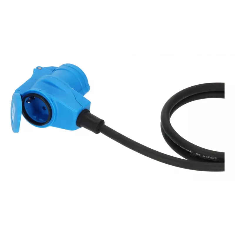 Brennenstuhl CEE adapterio kabelis 230V 16A 1,5m H07RN-F 3G2.5 juodas