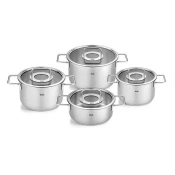 Fissler Pure Collection 4 dalių puodų rinkinys