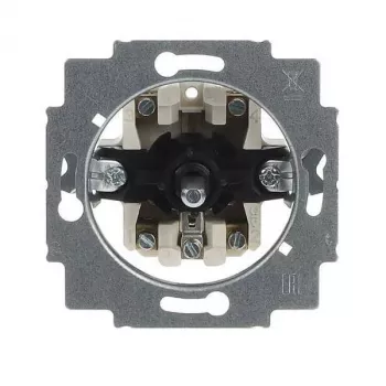 BUSCH-JAEGER 2713 U Rotary Switch 1-Pole Metallic 230 V 10 A 71 mm