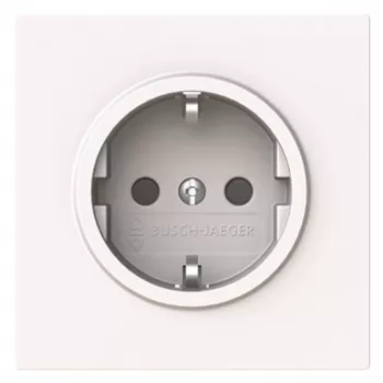 Busch-Jaeger SCHUKO lizdas 20 EUCB-44G Safety+ Alpine White future® linear