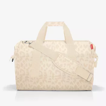 Reisenthel Allrounder L Leo Vanilla kelioninis krepšys 30L, vandeniui atsparus, 48x39,5x29 cm