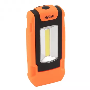 HyCell COB LED darbinis žibintas juodai oranžinis