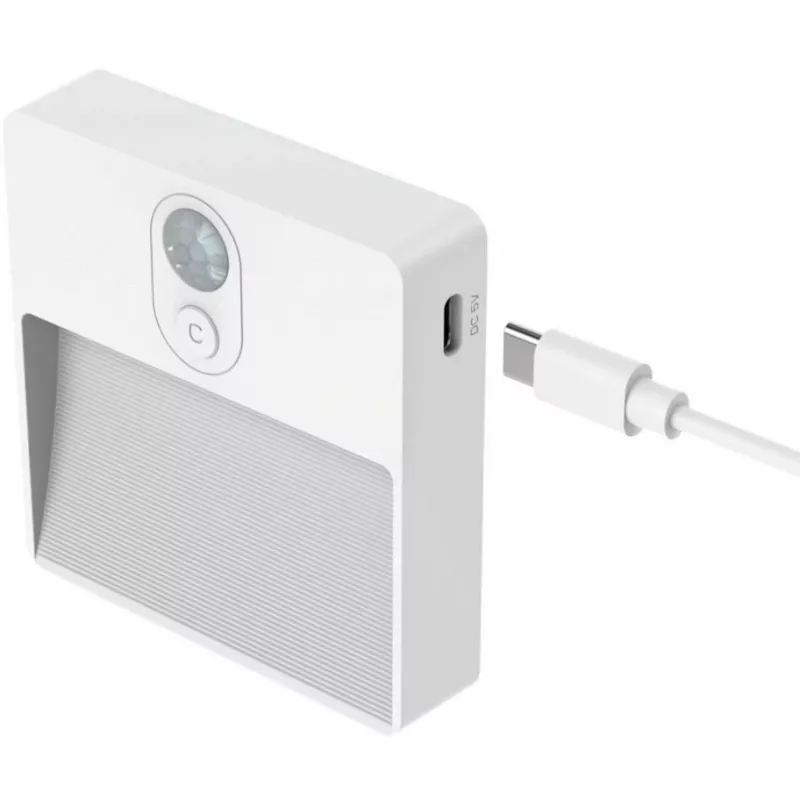 ANSMANN NL5R LED naktinė šviesa su prieblandos jutikliu, balta, 7,0 cm, 1 vnt. (1600-0481)