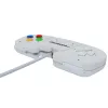 Retro Games The Gamepad White – Wired USB Gamepad for PC, Mac, ZX Spectrum, THEC64, THEA500 Mini