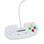 Retro Games The Gamepad White – Wired USB Gamepad for PC, Mac, ZX Spectrum, THEC64, THEA500 Mini