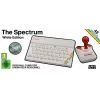 Retro Games The Spectrum White Edition – ZX Spectrum HD konsolė su vairalazde ir 40+ iš anksto įkeltų žaidimų