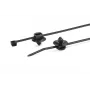 HellermannTyton T30RFT5-PA66HS/PA66HIRHS-BK(500) Kabelio raištis 150x3,5 mm juodas (500 vnt. pakuotė)