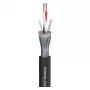 Sommer Cable SC-Primus mikrofono kabelis, 2 x 0,50 mm², PVC Ø 6,7 mm, juodos spalvos, parduodamas metrais (200-0151)