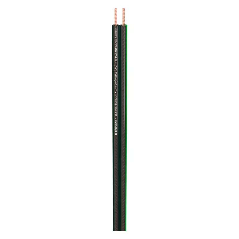 Sommer Cable SC-Orbit 225 MKII HighEnd garsiakalbių kabelis, 2 x 2,50 mm², PVC 10,2 x 4,8 mm, skaidrus (425-0151)