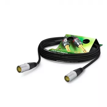 Sommer Cable SC-Mercator CAT.7 PUR tinklo kabelis, 8 x 0,14 mm², RJ45 – RJ45, NEUTRIK, juodos spalvos, 5 m (P7NE-0500-SW)