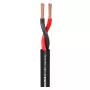Sommer Cable 440-0051 Meridian Mobile SP240 2 x 4,0 mm² garsiakalbių kabelis – juodas – parduodamas metrais