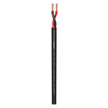 Sommer Cable 440-0051 Meridian Mobile SP240 2 x 4,0 mm² garsiakalbių kabelis – juodas – parduodamas metrais