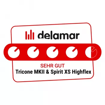 Sommer Cable Tricone MKII instrumento kabelis, 1 x 0,22 mm², 6,3 mm mono kištukas – 6,3 mm mono kištukas, HICON, juodos spalvos, 3 m (TRWT-0300-SW)