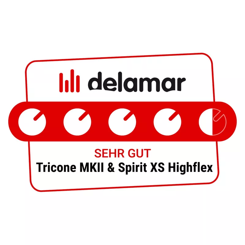 Sommer Cable Tricone MKII instrumento kabelis, 1 x 0,22 mm², 6,3 mm mono kištukas – 6,3 mm mono kištukas, HICON, juodos spalvos, 3 m (TRWT-0300-SW)