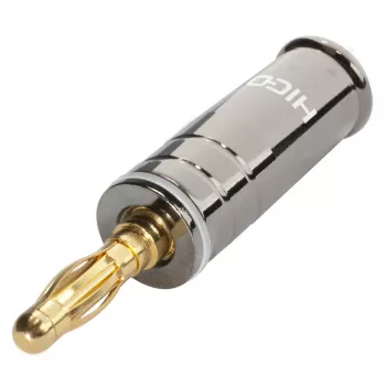 Sommer Cable HICON HI-BM04-WHT Banana Plug Screw Contact Connector, White Coding