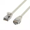 EFB Elektronik RJ45 Patch Cable Cat.6A U/FTP TPE 4mm Ultraflex Grey 3m