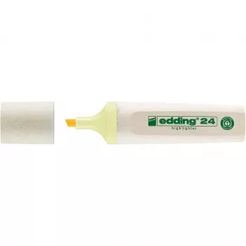 EDDING EcoLine 24 Highlighter Pastel Yellow