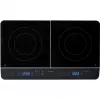 MEDION LIFE Double Induction Cooktop MD 15324 (Juoda, 3500 W, 2x Ø 20 cm)