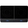 MEDION LIFE Double Induction Cooktop MD 15324 (Juoda, 3500 W, 2x Ø 20 cm)