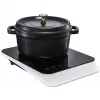 MEDION LIFE Induction Hob MD 18490 (Black/White, 2000 W)
