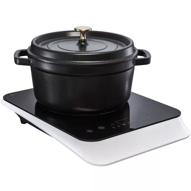 MEDION LIFE Induction Hob MD 18490 (Black/White, 2000 W)