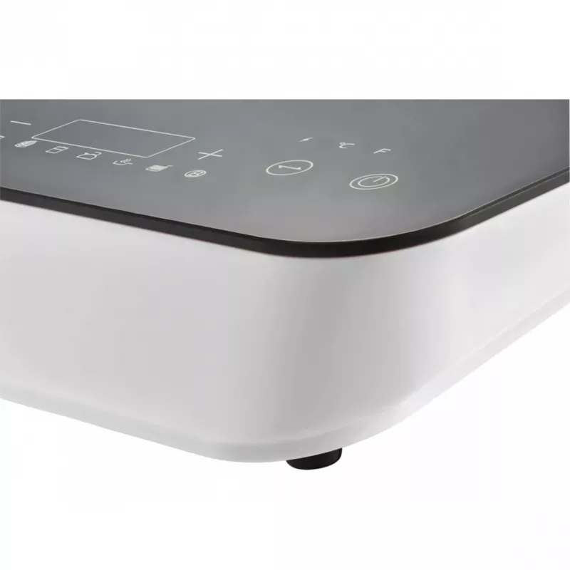 MEDION LIFE Induction Hob MD 18490 (Black/White, 2000 W)