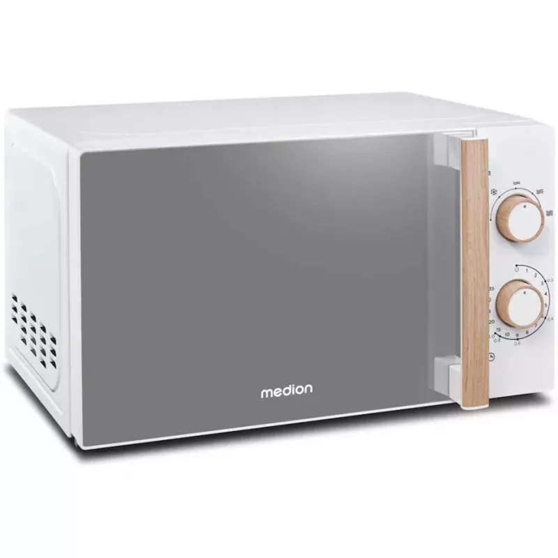 Medion Life MD 10596 Solo mikrobangų krosnelė, 20 L, 700 W, balta