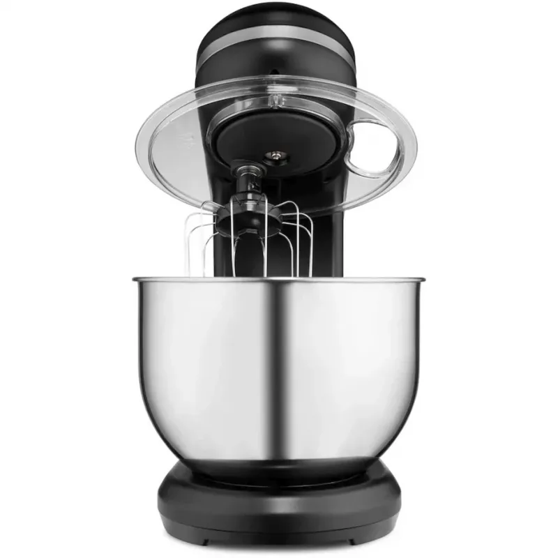 MEDION LIFE Skaitmeninis virtuvės kombainas MD18420 (Juodas, 1200 W, 5 L dubuo, su ledų gaminimo dubeniu)